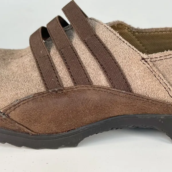 Eddie Bauer Flynn Brown Suede Leather Business Casual Slip-On Shoes Women 6 - Image 9