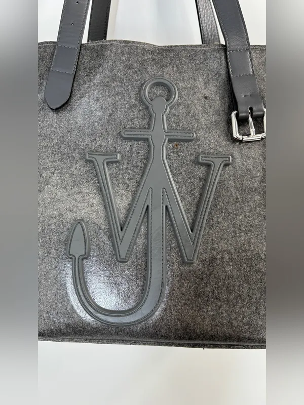 JW Anderson Belt Grey Anchor Tote - Image 6