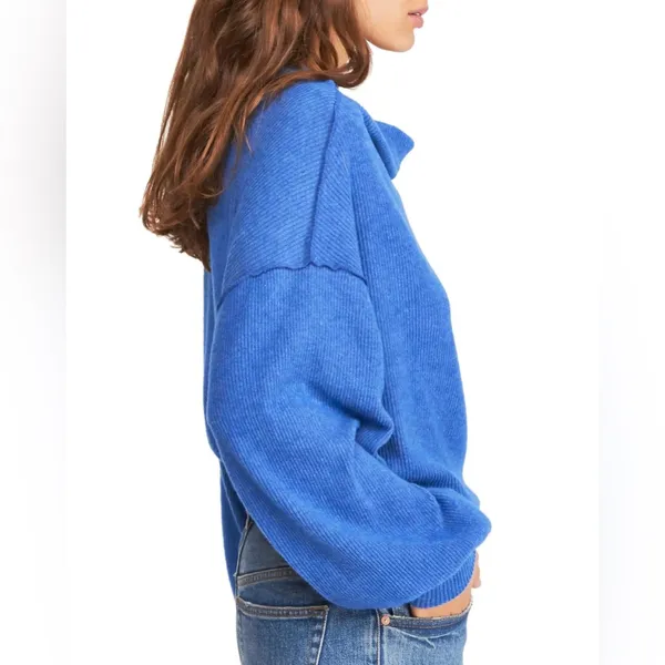 Free People Main Squeeze Hacci in Blue‎ Size Medium - Image 8