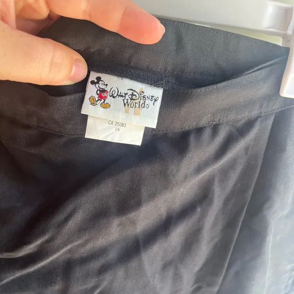 Vintage 90s Walt Disney World‎ Women's Black Grumpy Size 16 Golf Skort - Image 5