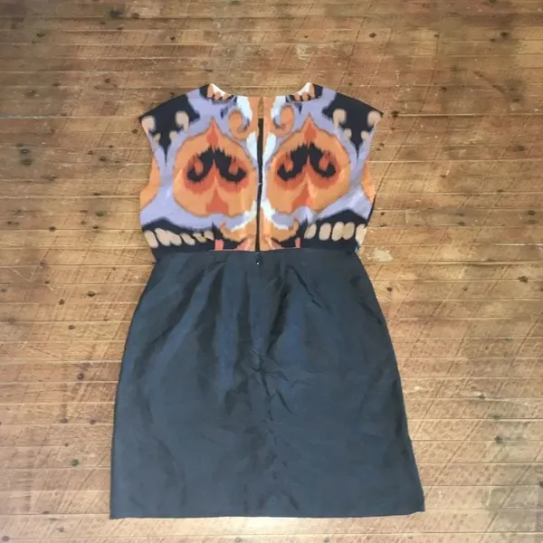 Nocturne blouson artsy luxe business casual size 8 silk dress - Image 2