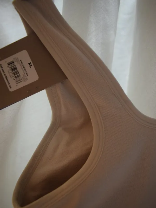 NWT AVIA Low Support Pullover Sports Bra, Beige XL(0250) - Image 5