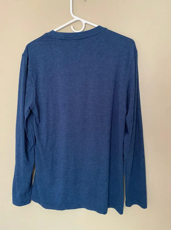Legend Long sleeve Blue T-shirt - Image 2