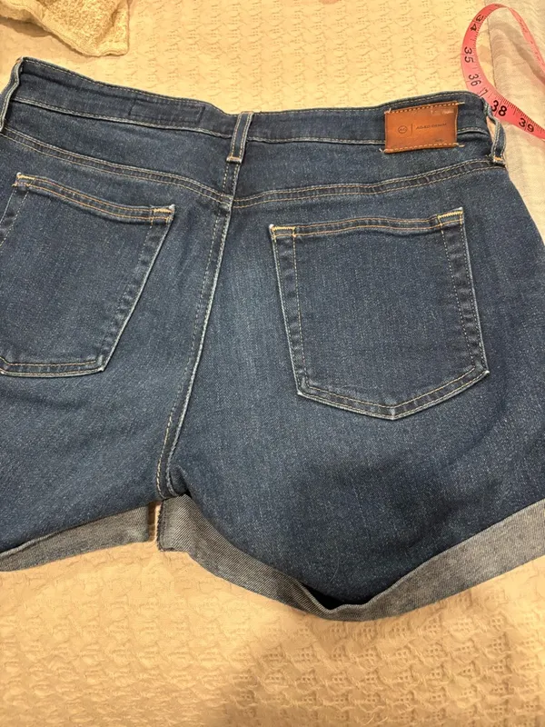 AG Adriano Goldschmied Hailey Rollup‎ Ex-Boyfriend Denim shorts size 27R - Image 9