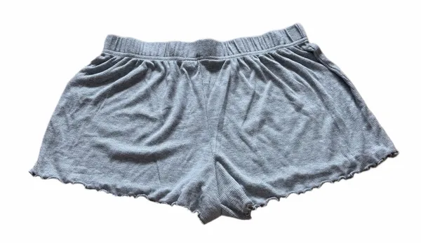Primark Women's Soft Ribbed Lounge Shorts - Gray - Image 2