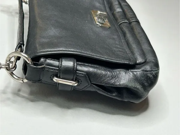 Coach Chelsea Convertible Crossbody Shoulder Bag Turnlock Flap Black F17825 - Image 7