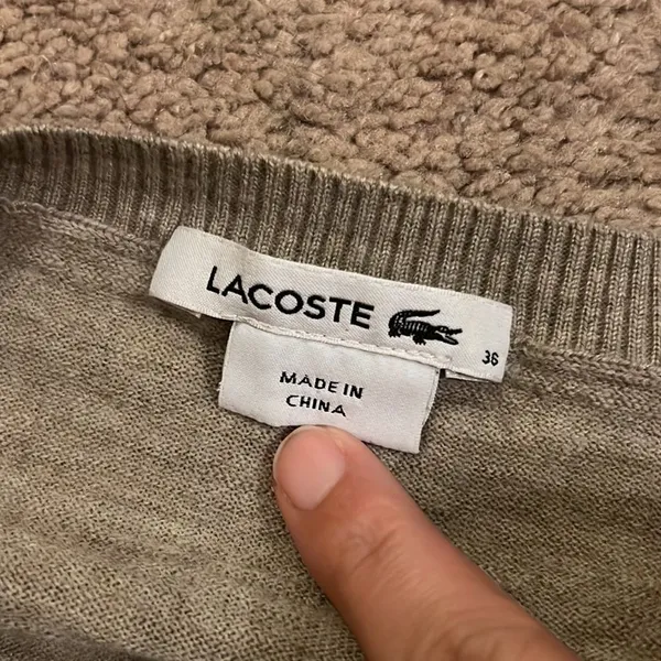 Lacoste striped sweater 36‎ - Image 8