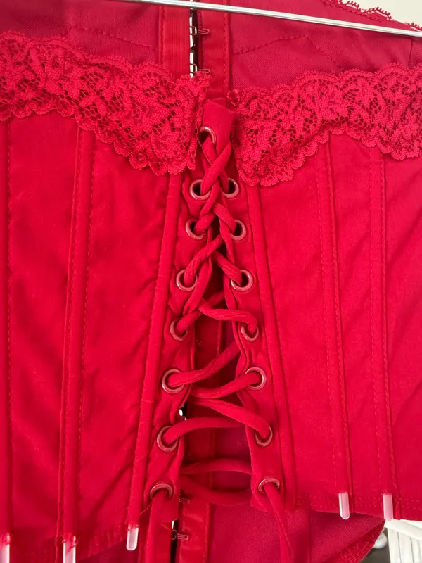 Red corset Size XS - Image 6
