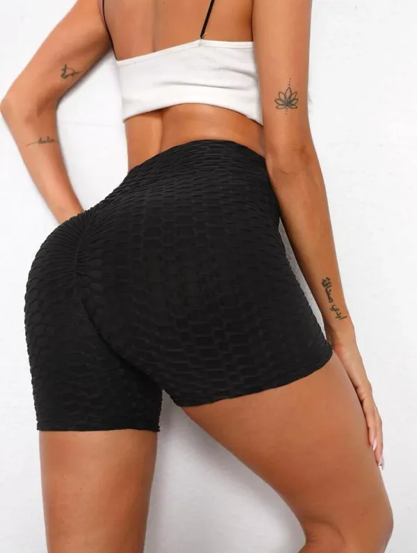 Black Big Booty Spandex (with the fishnet detailing) - Image 5