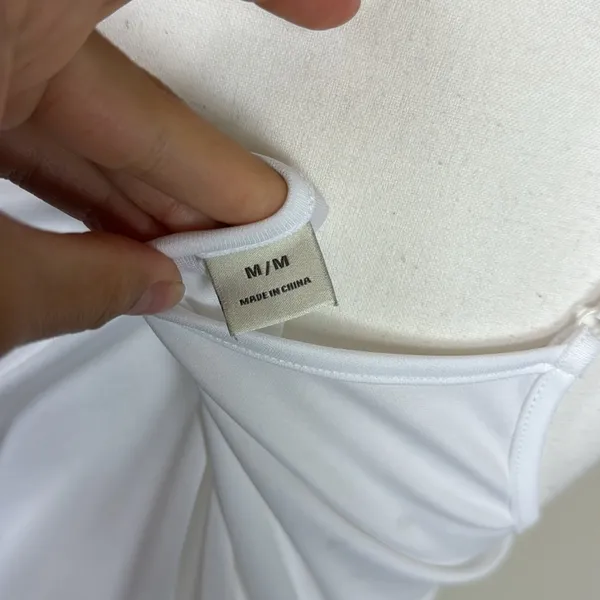 ARIAT Western Embroidered Double‎ Layer Undress White Size Medium - Image 10