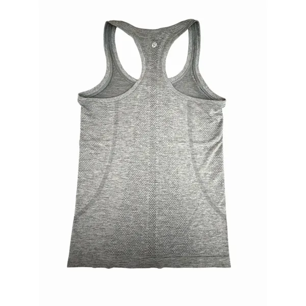 Lululemon Swiftly Size 4 Tech Racerback Tank Top 2.0 Heathered Gray #HHH1-2 - Image 2