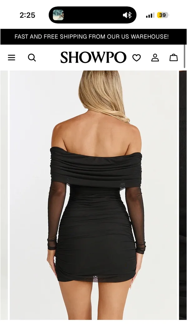 Nwt Showpo Clyd Dress Size 16 - Image 6