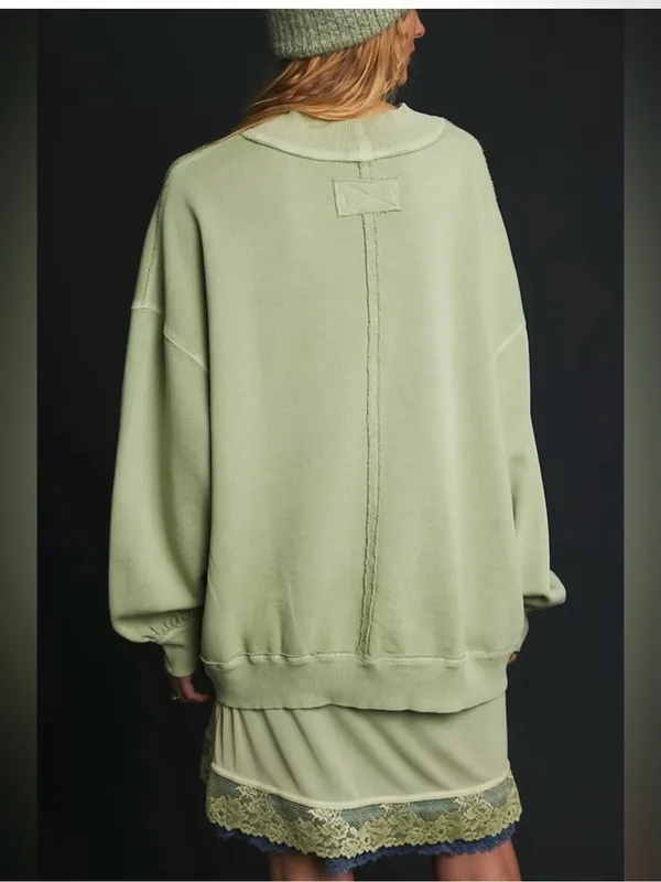 Free People We The Free Palm Springs Pullover | MSRP: $78 | Small | New W/ Flaw - Image 2