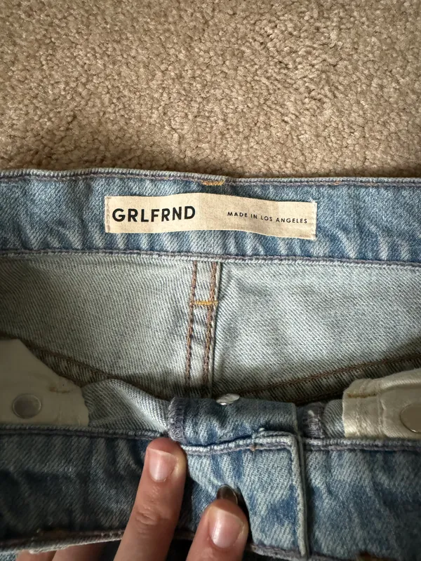 GRLFRND Brooklyn High Rise Loose Straight Jeans - Image 5