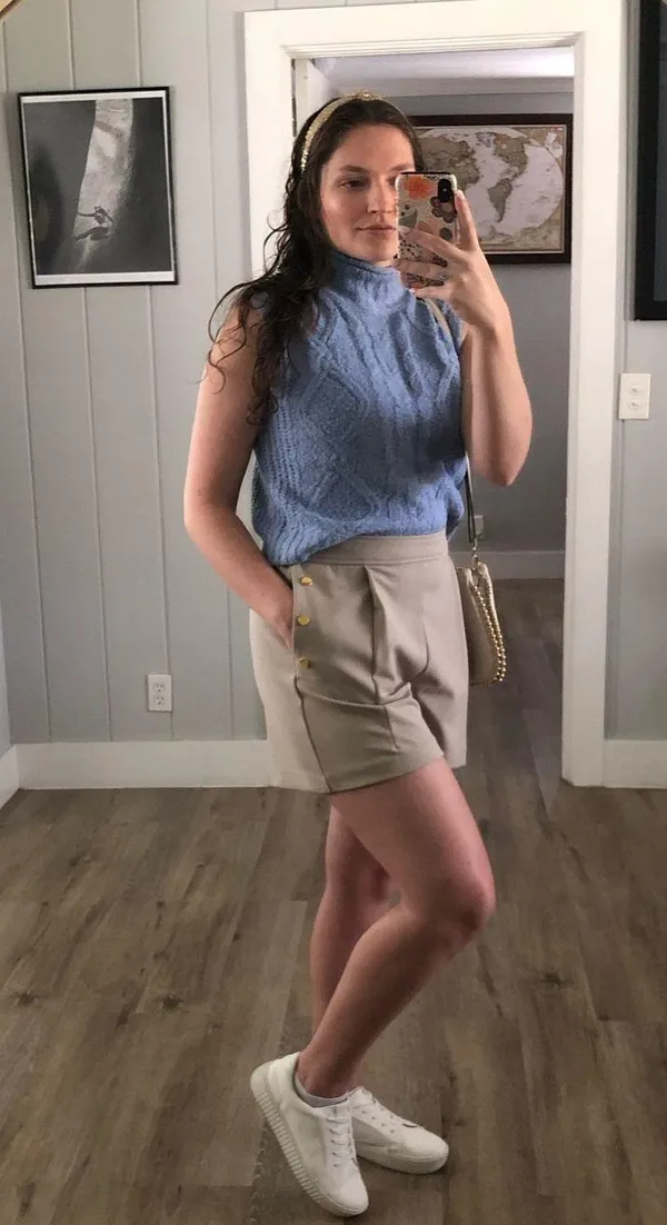 Sweater Best Aritzia Sunday Vest Light Blue - Image 3