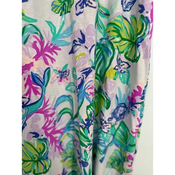 Lilly Pulitzer Dress Women S Billie Ruffle Mermaid in the Shade‎ Resort Vacation - Image 4