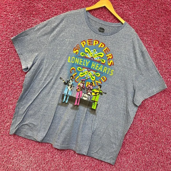 The Beatles Sgt Peppers Lonely Hearts Club Band Rock Tee 4X - Image 3