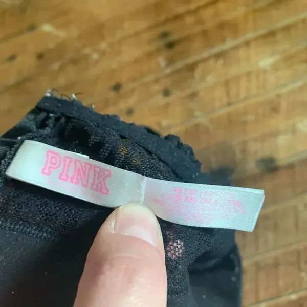 Victoria’s Secret black Lacy XS no wire bralette - Image 3