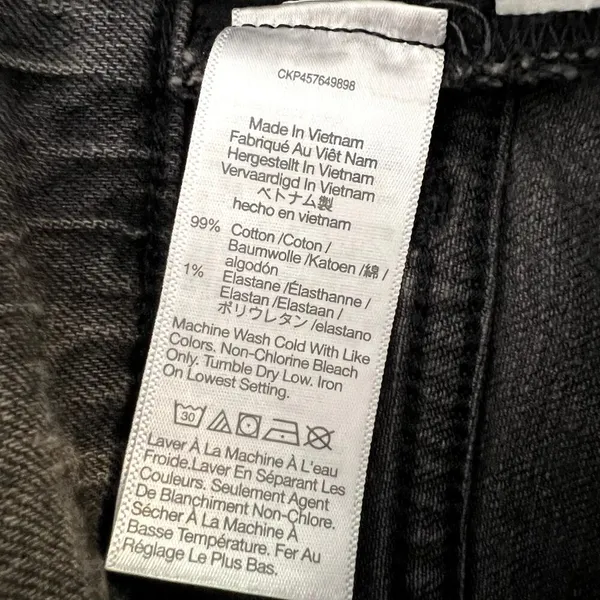 Madewell The Perfect Vintage Jean Gray Denim Jeans - Image 7
