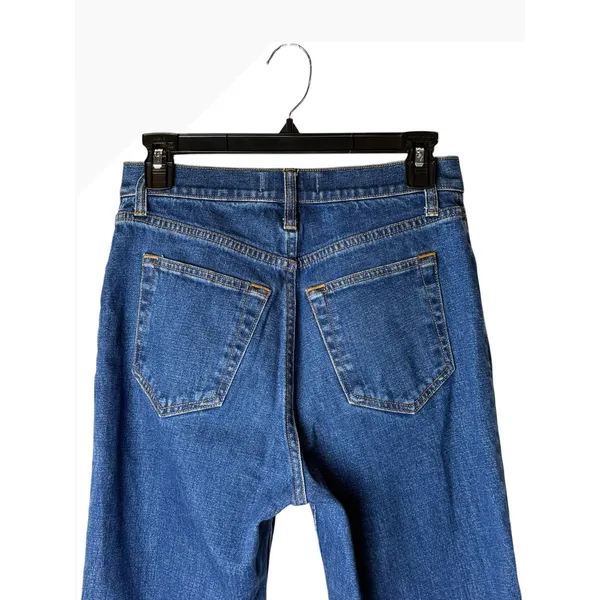 Abercrombie & Fitch Ankle Straight Jeans‎ Women 26 Blue Denim Ultra High Rise - Image 6