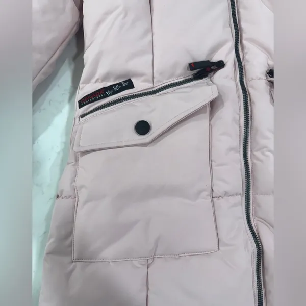 Canada Weathergear Elegant Light Pink Puffer Coat for Women - Image 4