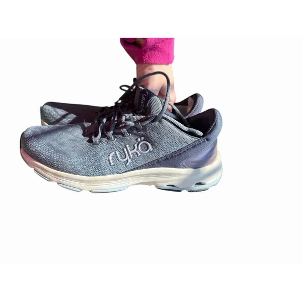 Ryka Devotion X Womens Size 6.5 Walking Athletic Sneaker Gym Shoes Folk Bue Gray - Image 4
