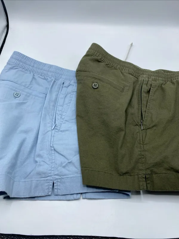 Abercrombie & Fitch Women's Chino Stretch Shorts Drawstring Pockets XS Extra SM - Image 4