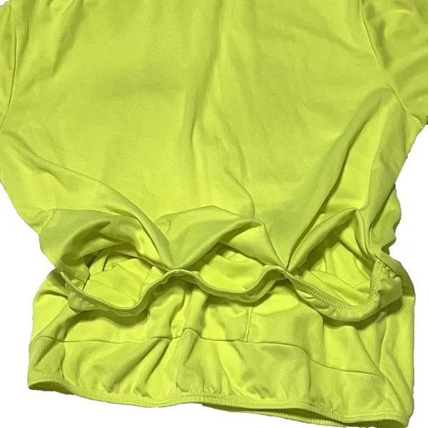 Performance Bike Bicycle Jersey Women’s Small Yellow Princess Logo Patch 3/4 Zip - Image 8