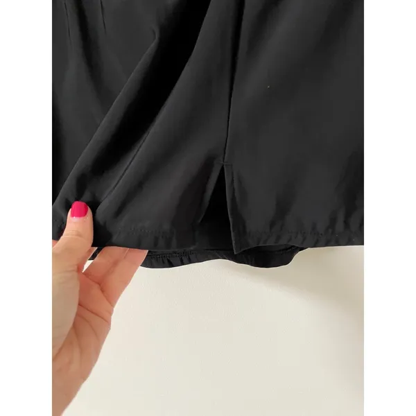 Aqua Green Tummy Control Swim Skirt Black Size Medium - Image 3