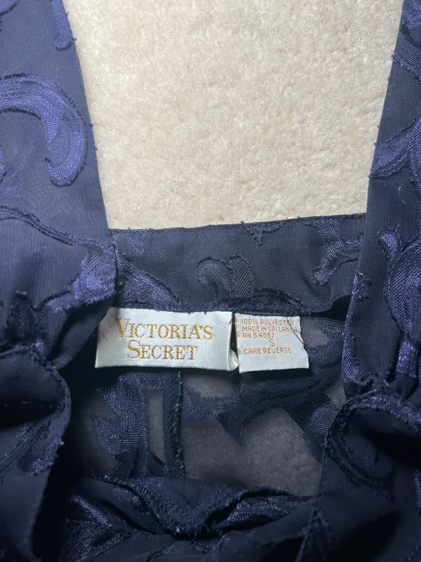 Victoria's Secret Vintage Gold Label Purple Nightgown | Small - Image 3
