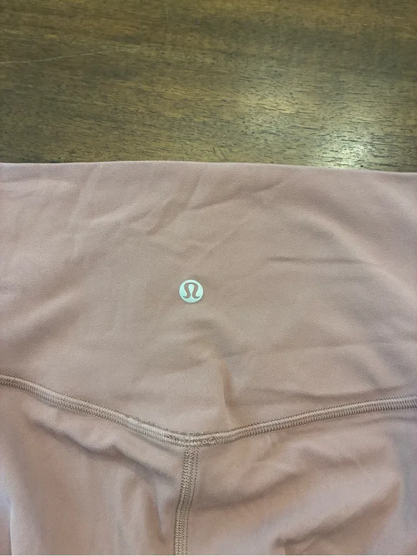 Lululemon Align High-Rise Pant 25" Leggings 4 Tan Mauve Pink - Image 4