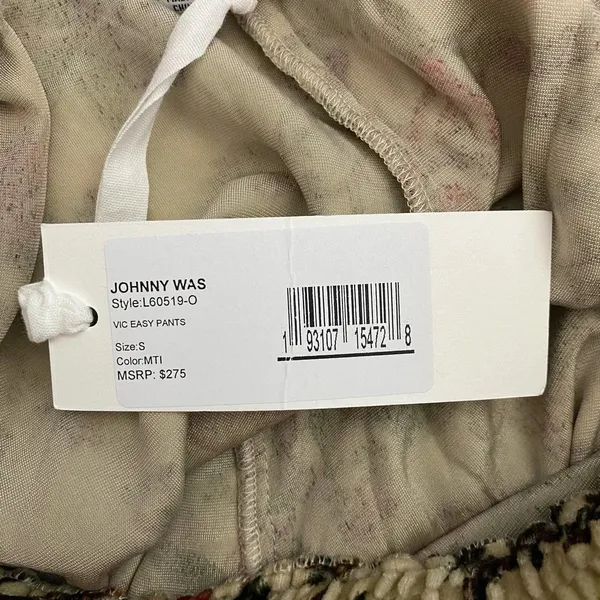 Johnny‎ Was Jade Vic Easy Pants Rosalita Red - Image 10