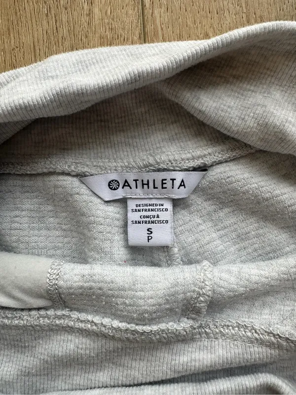 Athleta women’s Cream Waffle-Knit Joggers - Image 6