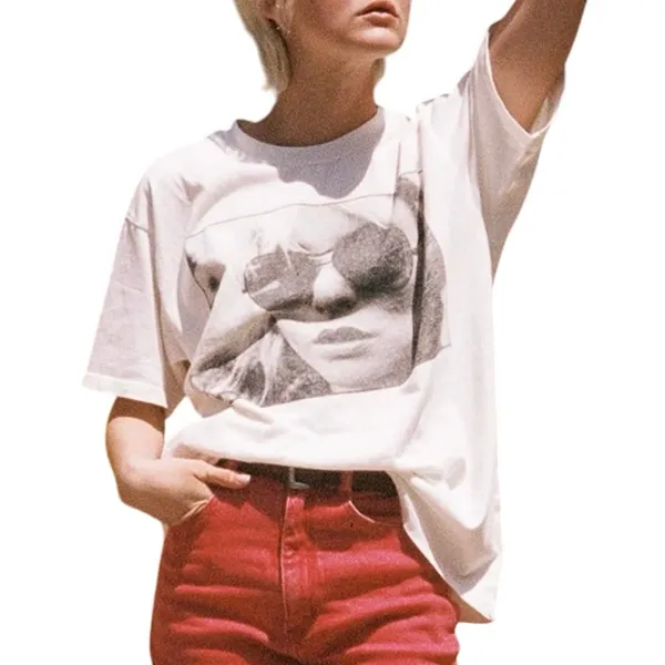 DAYDREAMER Blondie Chris Stein Debbie Harry Sunglasses Photo Tee Size Medium New - Image 3