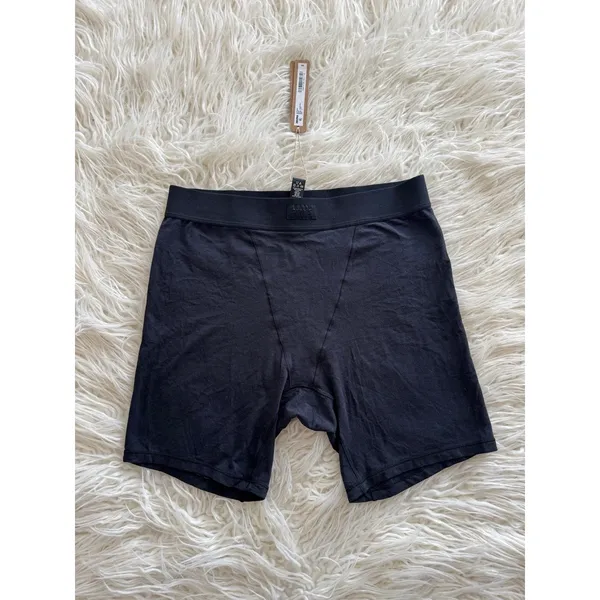 Skims Boyfriend Boxer Onyx Size Small - Image 2