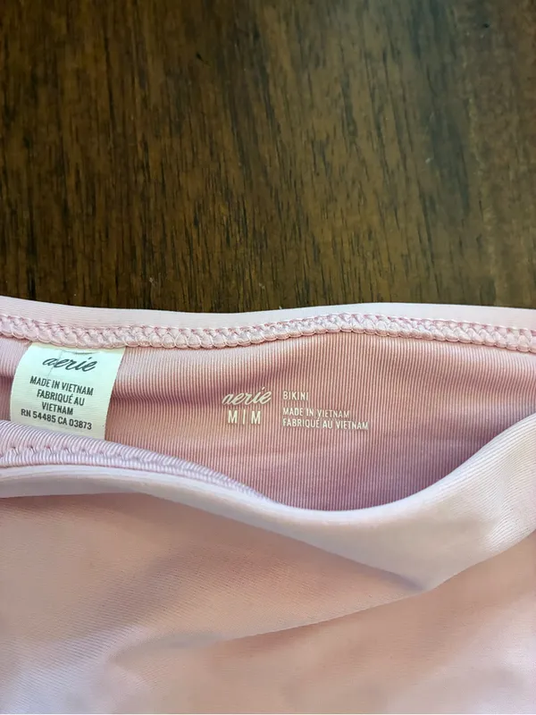 Aerie Bikini Set Medium Purple String Two Piece Swimsuit - Image 2
