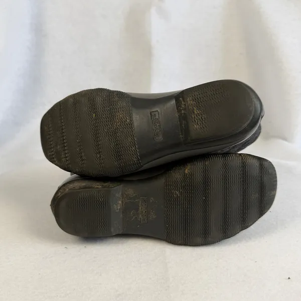 Sperry Top Sider Waterproof Rubber Duck Boots Quilted Wool Blend‎ Gray Women 6.5 - Image 8