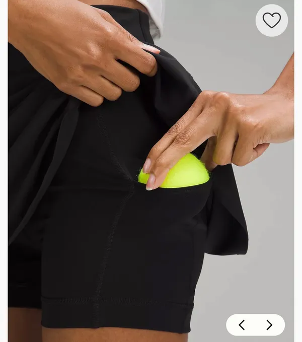 NWOT Lululemon Black Lightweight High-Rise Tennis Skirt - Image 4