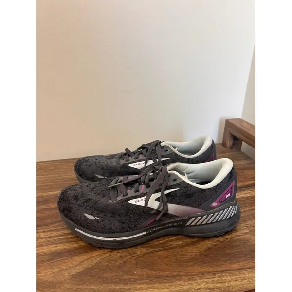 Brooks Adrenaline GTS 23 Womens Running Shoes Black Plum 1203911B072 Size 9 - Image 5