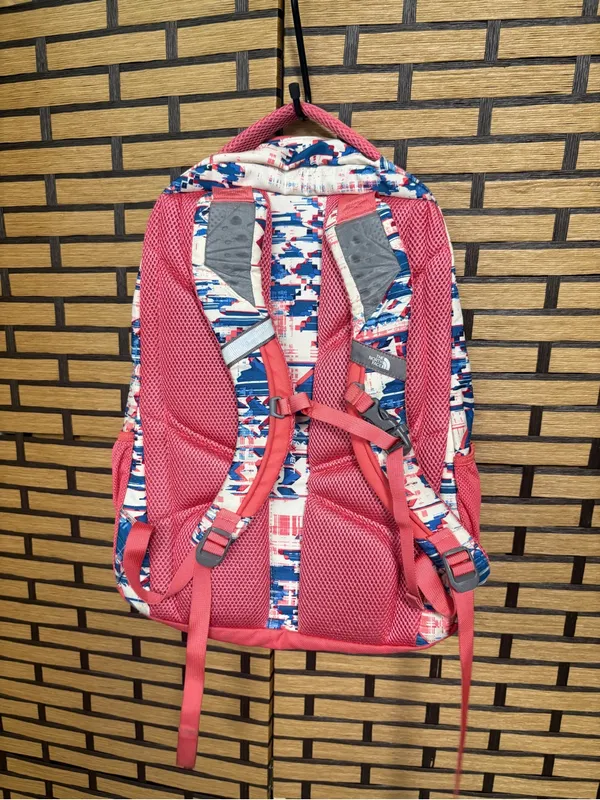 The North Face Coral And Blue Jester Backpack - Image 2