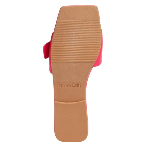 NEW OPEN EDIT X Nordstrom Lely Slip On Slide Sandal In Pink Rouge - Image 7