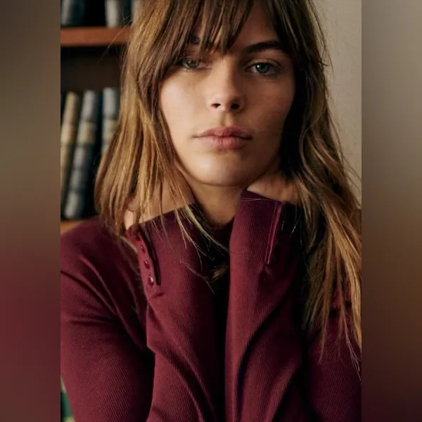 Sézane FELIX JUMPER in Red M - Image 2