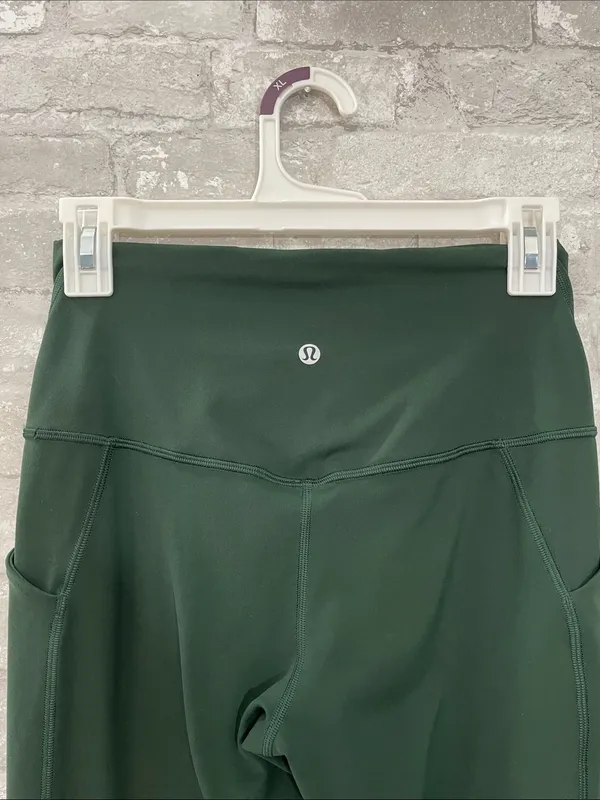 Lululemon Align High Rise Pant with Pockets 25" in Legacy Green - Image 6
