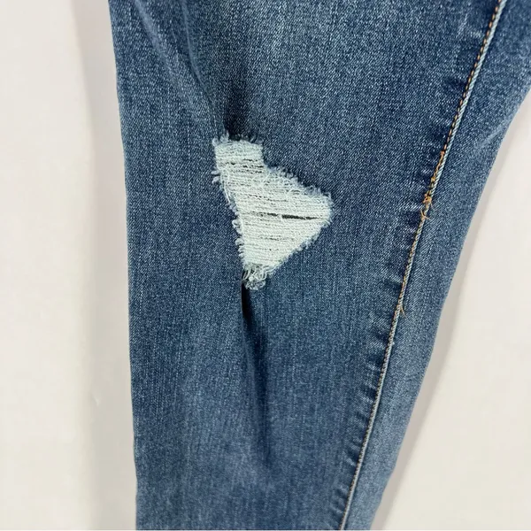 Harper Heritage Core Stretch Ripped Distressed Knees High Rise Skinny Jeans‎ - Image 6