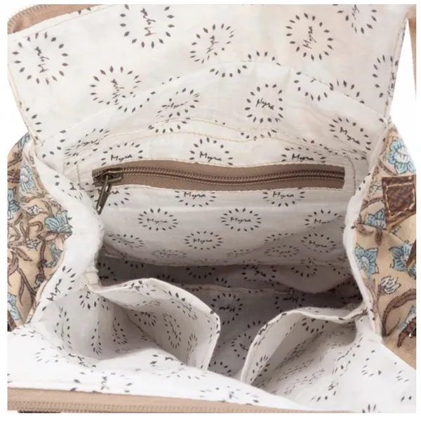 NWT Western Floral and Leather San Ysidro Falls Boho Shoulder Bag - Image 4