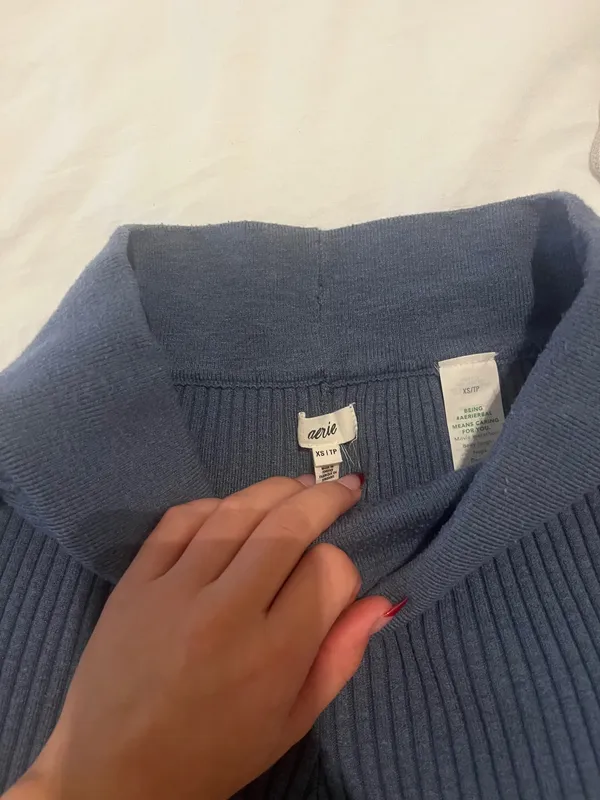 Aerie Ribbed Flare Pants - Image 3