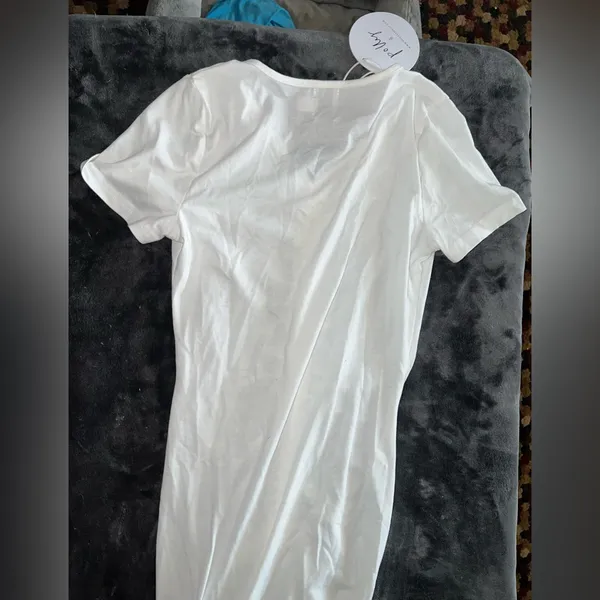 Princess Polly Viktoria Mini Dress in White Size 6 New with tag - Image 9