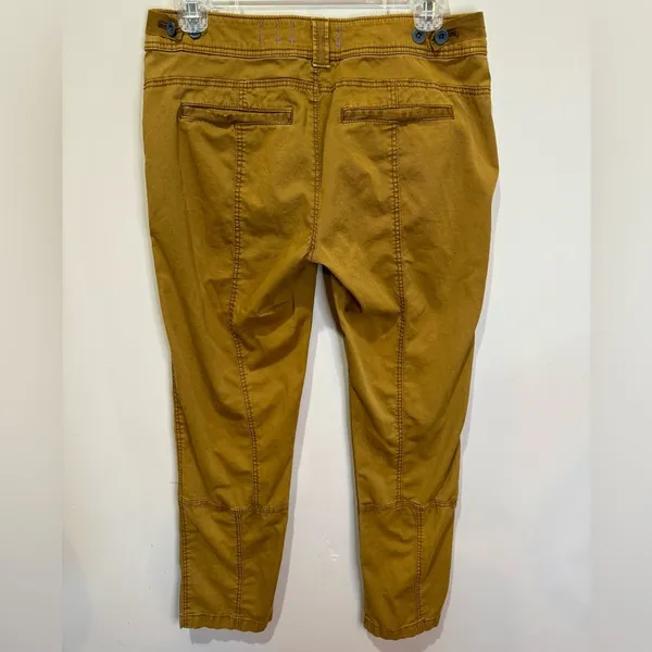 Anthropologie Hei‎ Hei Khaki Cotton Stretch Pants Size 26 - Image 3