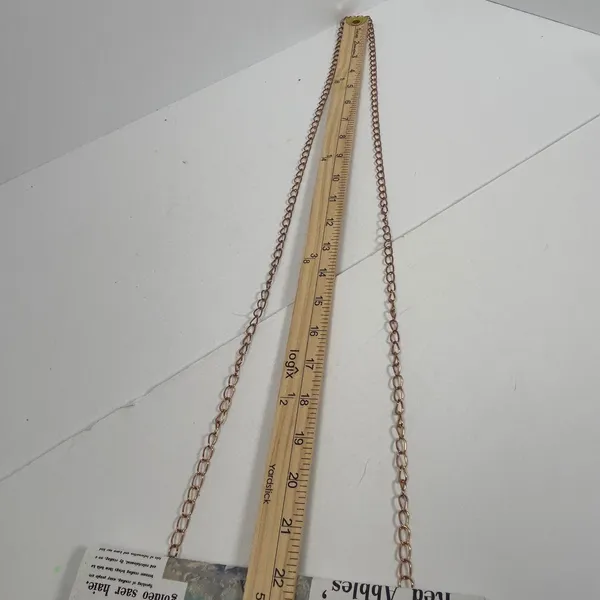 Befet Bay Newspaper Print‎ Envelope Clutch Crossbody Bag Gold Chain White Black - Image 6