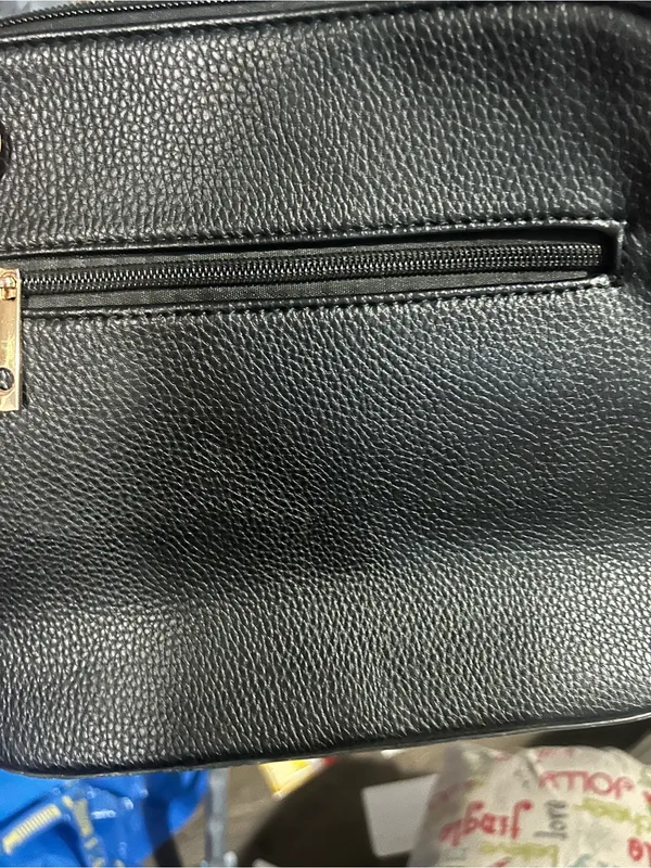 kate spade Black Pebbled Leather Crossbody with Tassel Zipper - Image 4